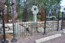 Garden – Wrought Iron Gate, Fence, Posts