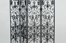 Vintage Hand Wrought Screen