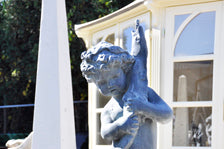 Boy with Fish Fountain – Pompeian Green