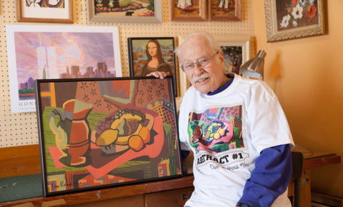 Dan Robbins le créateur de la peinture par numéro en 2014