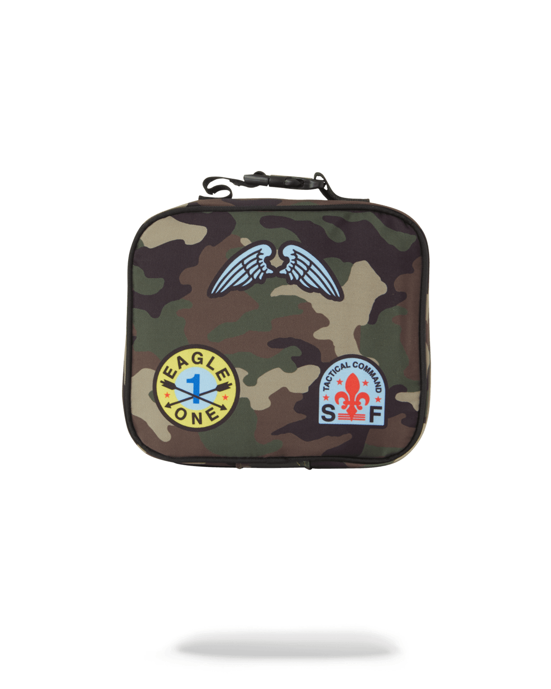 SPACEJUNK CAMO PATCHES LUNCH BOX 