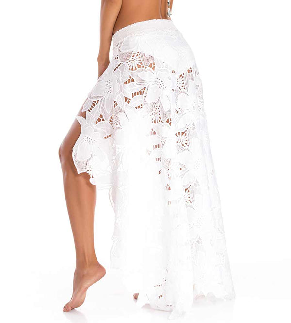 lace sarong skirt