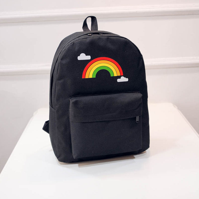 rainbow bookbag