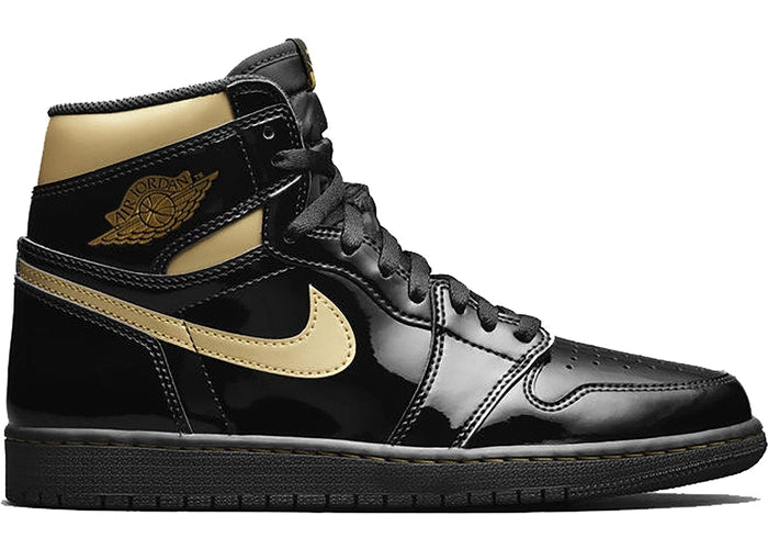 air jordan 1 retro high og metallic gold