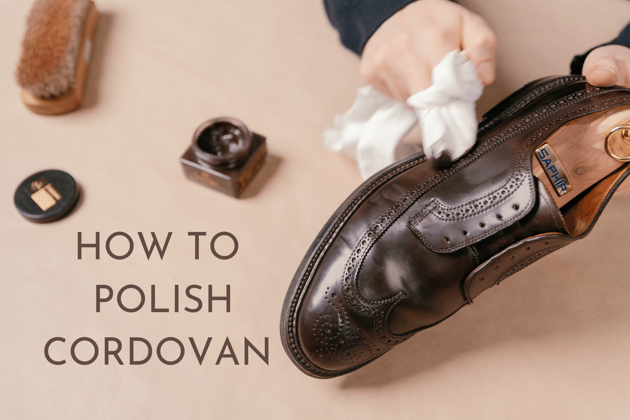 Polish Cordovan Shoes Brillaré Shoe - Official Saphir Reseller