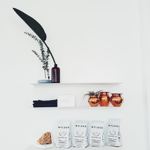 Wylder Coffee on Shelf