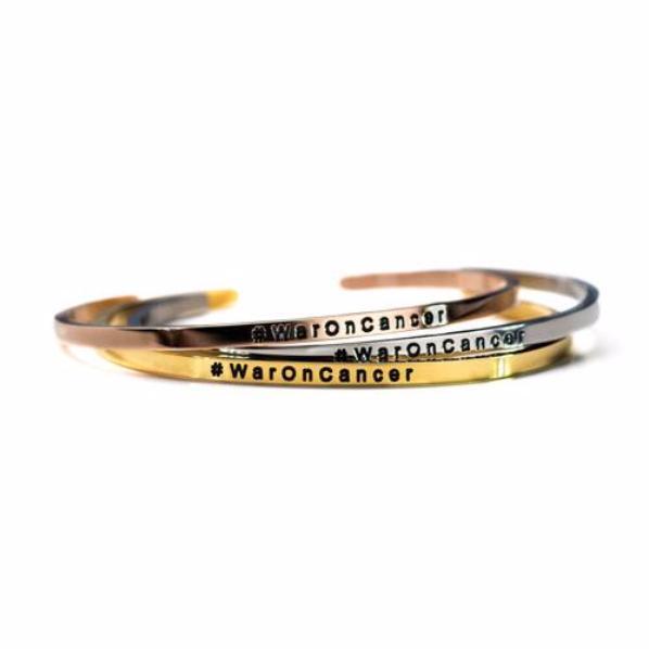 Haymarket by Scandic | War on Cancer Bracelet | Shop NOW ...