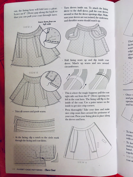 Clare coat pattern