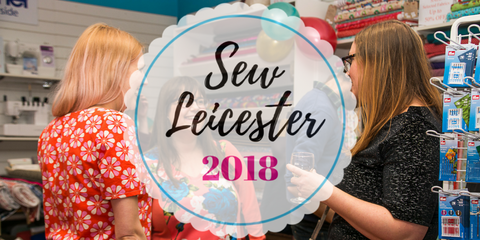 crafty sew and so sew leicester event 2018