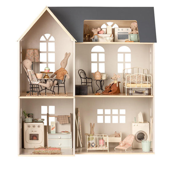 the miniature dollhouse