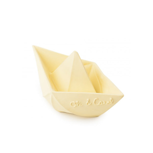 oli & carol origami boat