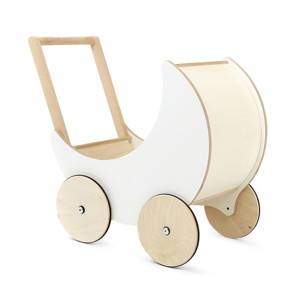 wooden moon doll pram