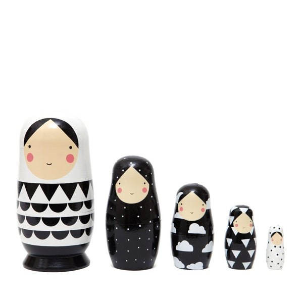 petit monkey nesting dolls