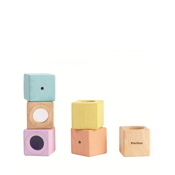 sensory wooden blocks