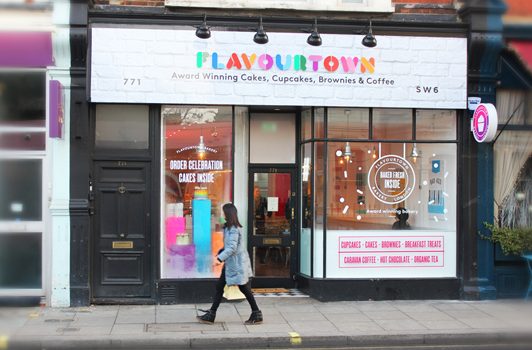 Flavourtown Bakery opens first cake shop in Fulham