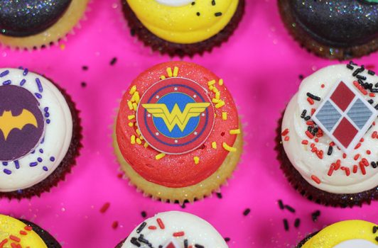 Bespoke Superhero Cupcakes Hit London