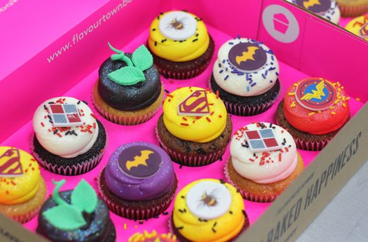 Bespoke Superhero Cupcakes Hit London