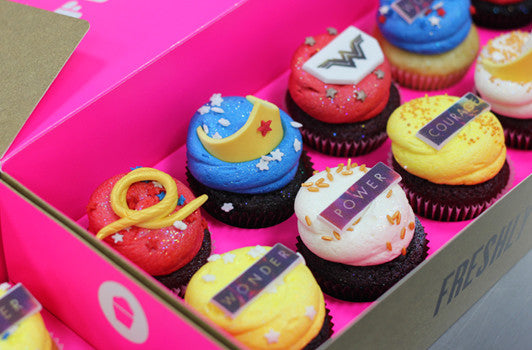 Wonderwomen Cupcakes