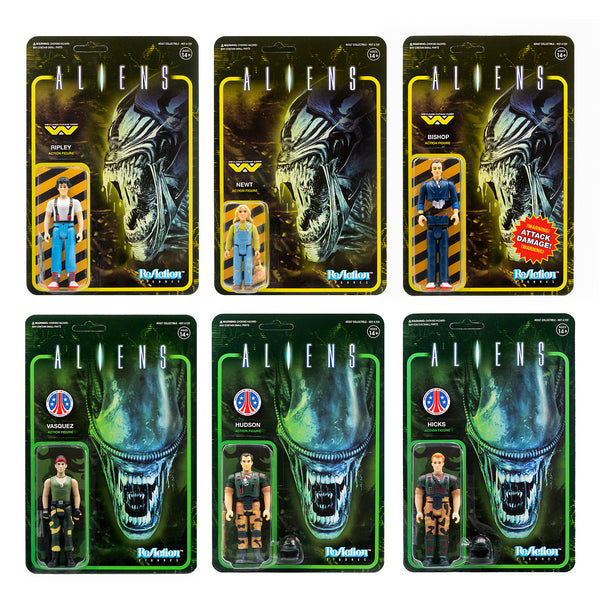 alien reaction figures