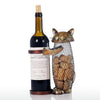 Porte-bouteille "Chat" en fer forgé - KdoClick