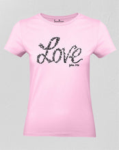 Christian Women T Shirt Love John 3:16 Jesus