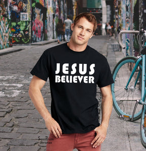 Believer in Jesus Disciple Christian T shirt - ayushmaneasyclinic