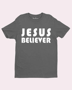 Believer in Jesus Disciple Christian T shirt