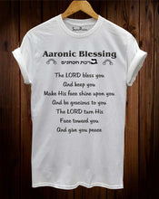 Aaronic Blessing T Shirts Aaronic Blessing in Hebrew TShirt Christian Tee