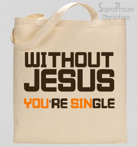 Bible Verses for Singles Tote Bag