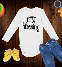 Little Blessing Christian Faith Baby Shower Bodysuit