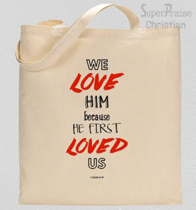 Love Quotes Tote Bag