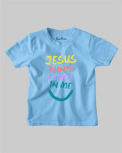 Jesus Paints A Smile In Me Jesus Faith Grace Christian Kids T Shirt