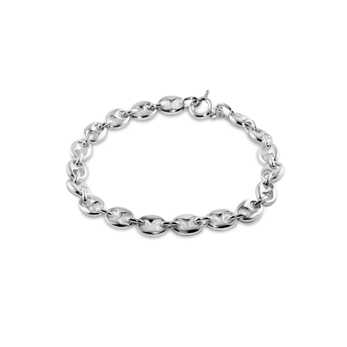 gucci silver link bracelet