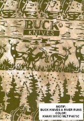 Buck Knives Green & Khaki