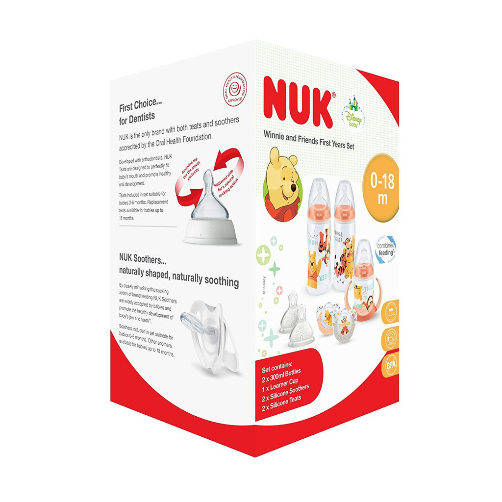 nuk combined feeding set