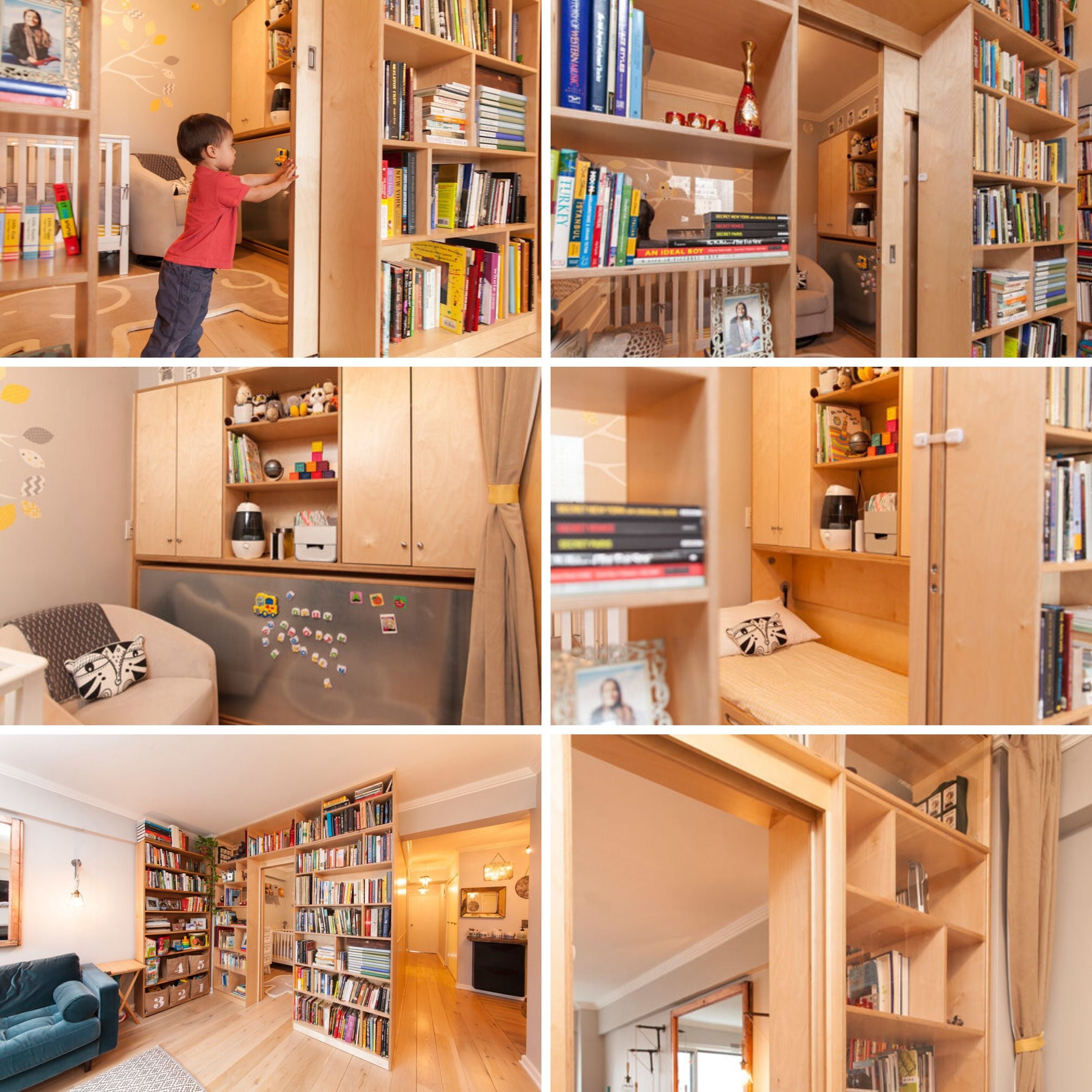 Library Bookshelf room divider