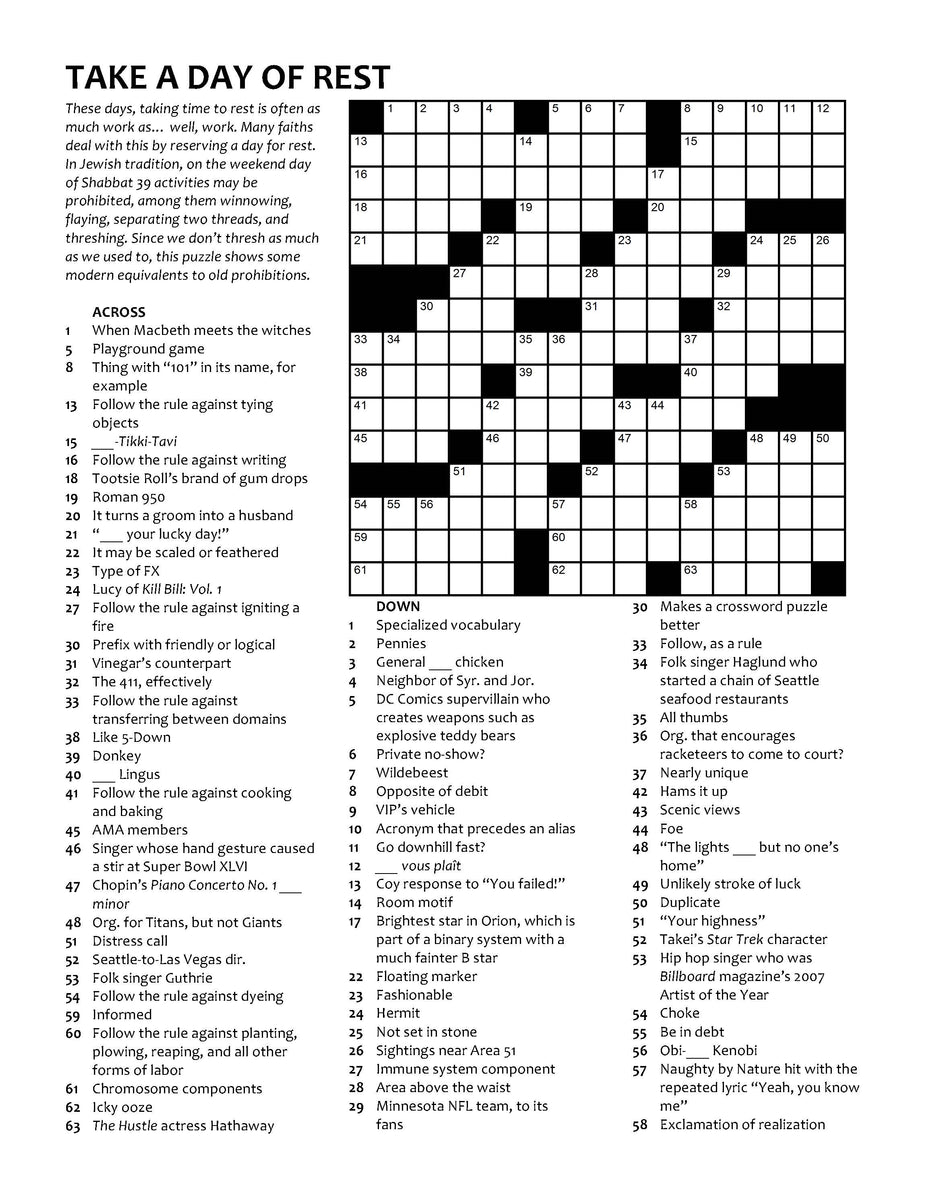 Crosswords of Wisdom Volume 2 (PDF) Lone Shark Games