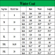 Ladies Slim Short Brown Down Jacket Zipper Faux Fur Winter Coat