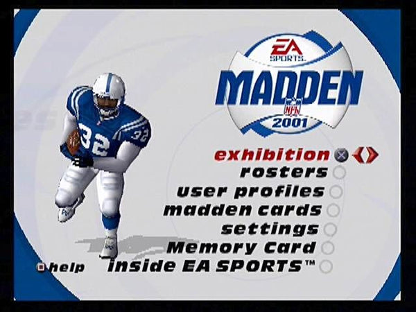 Madden 2001 - Playstation 2 (PS2) 