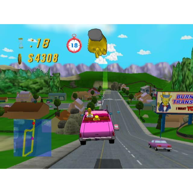 simpsons road rage wii