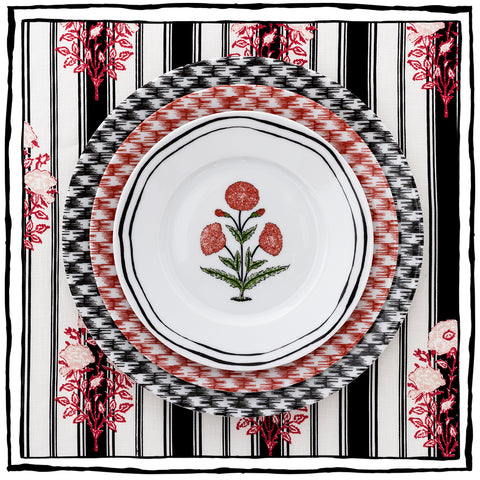 Cestino Porcelain - Coral