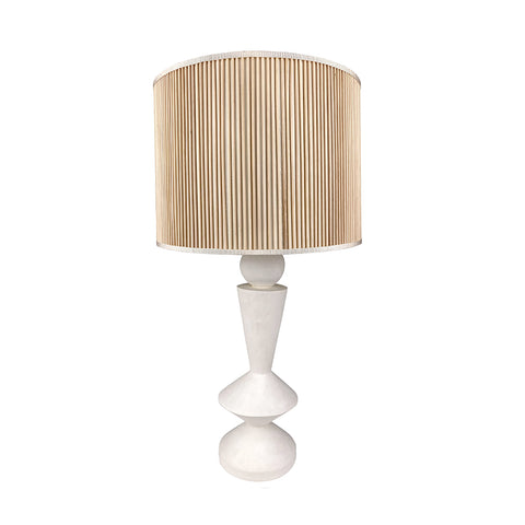 Geometric Plaster Lamps by Massimo Mangiardi