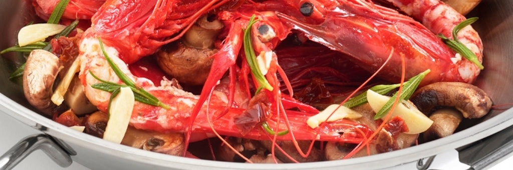 Cataplana de crevettes