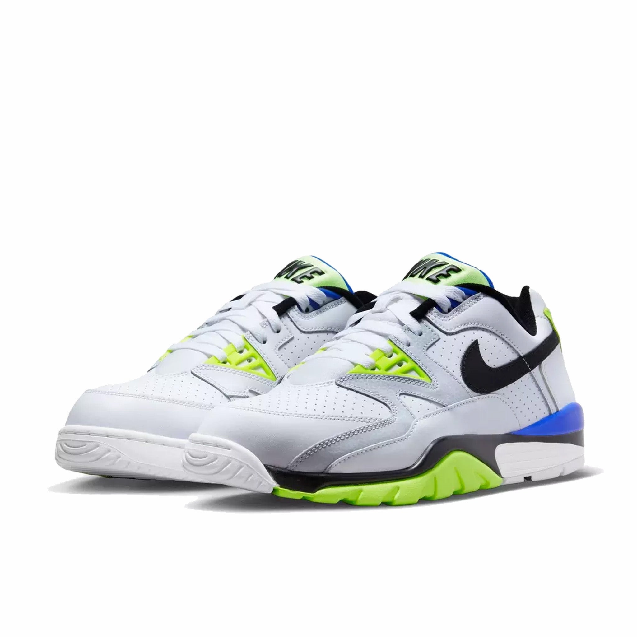 Nike Air Trainer Low (White/Black-Pure Platinum-Racer Blue) August