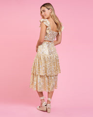Eden Skirt - Azalea Gold