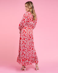 Carly Cover Up - Azalea Red