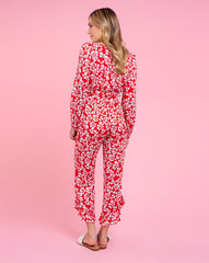 Kira Top - Azalea Red