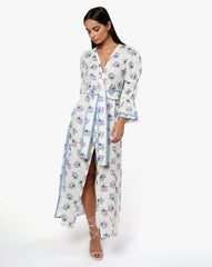 Meredith Dress - Rose Blue