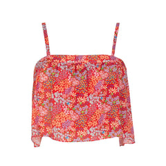 Silva Top - Bloom Red
