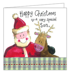 Alex Clark special son Christmas card Nickery Nook